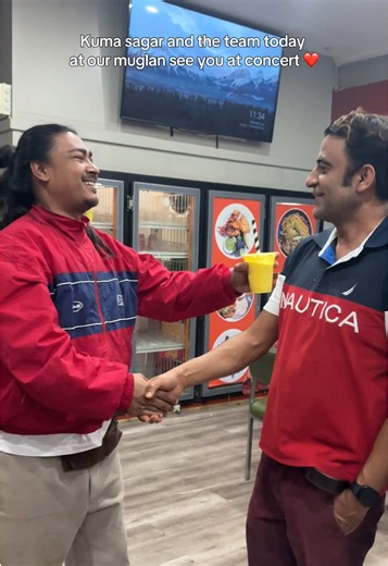 Kuma Sagar & Team Visit Muglan Restaurant - See You at Concert!
