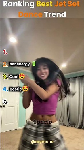 Ranking Best Jet Set Dance Trend