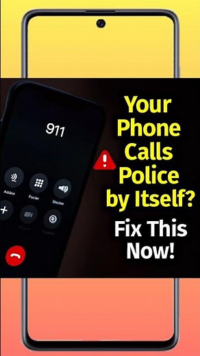 Your Phone Calls Police by Itself? Fix This Now! 🚨 (2025 Solution)
