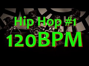 120 BPM - Hip Hop #1 - 4/4 Drum Beat - Drum Track