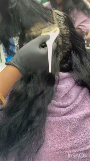 Colour root’s touch up application😍❤️#hair #haircare #haircolour #shorts #youtube 💖💖💖💖