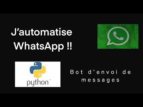 Développe un Bot WhatsApp avec Python !!
