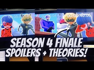 NEW MIRACULOUS LADYBUG SEASON 4 FINALE SPOILERS + THEORIES ! 🐞✨