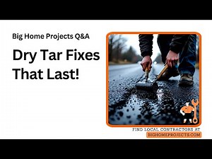 Cold-Tar Rainproofing Tips for Dry-Surface Patching