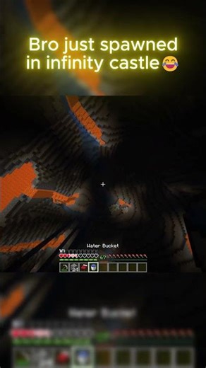 Never dig down💀💀 #minecraft #shorts