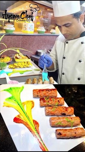 how to plating.plating. plating techniques #shortvideo #plating #chef #challenge