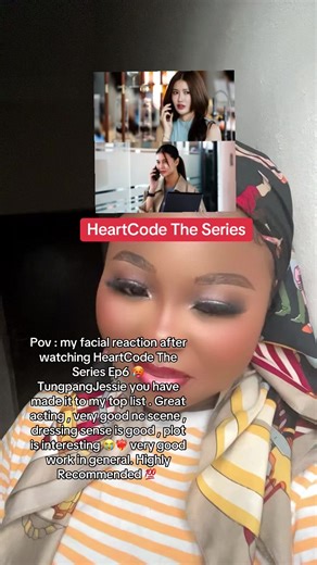 HeartCode The Series 🥰 I’m very impressed 😭 Can’t believe it’s one more episode left @Tungpangpl @jessienatsiya #glrecommendation #heartcodetheseries #tungpangjessie #thaigl