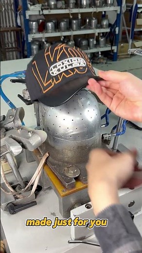 Custom Leather Caps: Heat-Press Tech + Flexible MOQ + On-Time Delivery #customcaps #cap#hatfactory