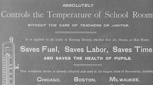 We revolutionized classroom temperature control with our launch in 1885. See how today’s revolution, OpenBlue Healthy Buildings, supports safer, more engaging environments for students and staff. https://on.jci.com/3urIs3n #TBT | Johnson Controls