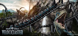 Jurassic World VelociCoaster Revealed By Universal Orlando Resort, Promising Universal's Steepest Drop Yet - SlashFilm