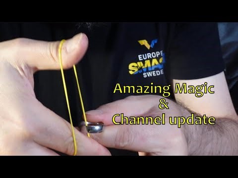 3 amazing penetration magic tricks and a channel update.