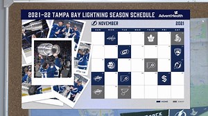 13K views · 584 reactions | Save the date to see your back-to-back champs! We start the season at Amalie Arena on Oct. 12 as we host the Penguins. ⚡️ Full schedule: tbl.co/schedule21-22 | Tampa Bay Lightning | Facebook