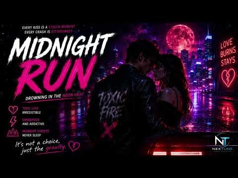 Midnight Run ❤️‍🔥 | Neon Love | Official Music Lyrics | Midnight Run