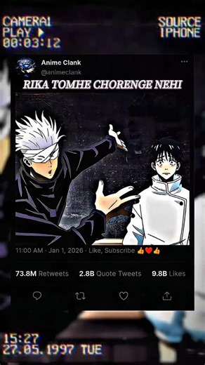 Rika Tomhe chorenge nehi | Jujutsu kaisen funny moments |#jjk#jujutsukaisen#gojosatoru#shorts#amv