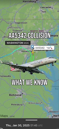 American Airlines Flight 5342 Collision with Black Hawk