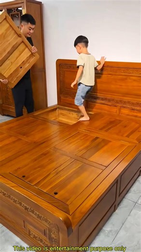 my father give me a beautiful bed 🛏️ #shorts