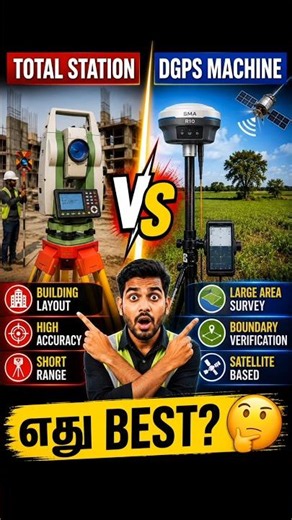 😳 Total Station vs DGPS – Which One Is Better?