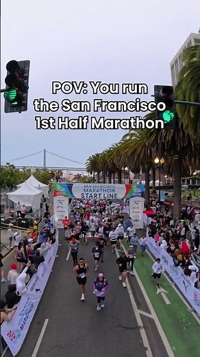 POV: You run the San Francisco 1st Half Marathon 🏃🏃‍♀️🏃‍♂️ #SanFranciscoMarathon