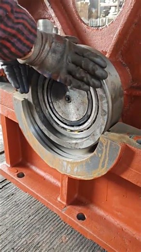 Large mechanical reducer installation