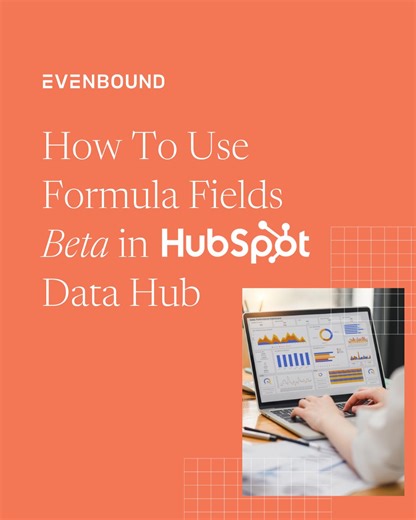 Evenbound on Instagram: "Ready to take your HubSpot reporting to the next level? 🚀 In this tutorial, Elise shows how to use the new Formula Fields (Beta) in HubSpot Data Hub Reporting to: ✅ Run smarter calculations ✅ Enrich your data ✅ Build more dynamic, insightful reports If you live in dashboards and want your reporting to work harder for you, this walkthrough is a must-watch. See Elise break it down step-by-step on our YouTube! #HubSpot #DataHub #Reporting #RevOps #HubSpotAdmin"