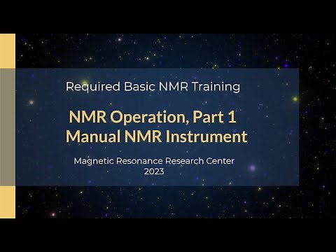 Manual Bruker NMR Operation
