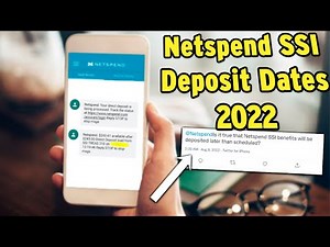 Netspend SSI Deposit Dates For 2022 For All Months - Know When You'll Get Your Benefits!