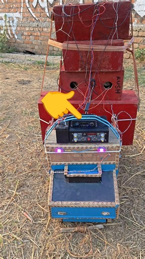 #Mini DJ power #bass Small #truck trading short 😱