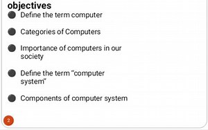 Define the term computer.What are the categories of computers... | Filo