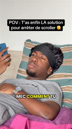Le secret pour enfin arrêter de scroller 🫨