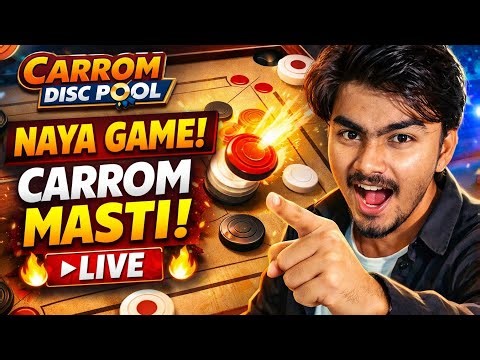 LIVE Carrom Disc Pool 🔥 Pro Gameplay Hindi