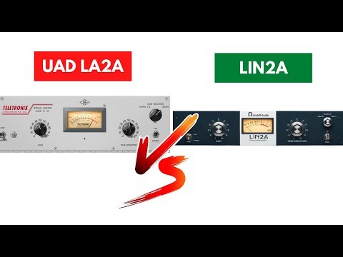 INTERESTING RESULTS! - LA-2A vs LIN-2A Compressor Comparison