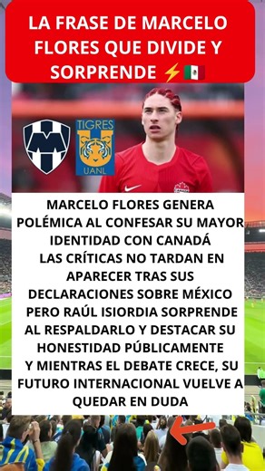La frase de Marcelo Flores que divide y sorprende ⚡🇲🇽