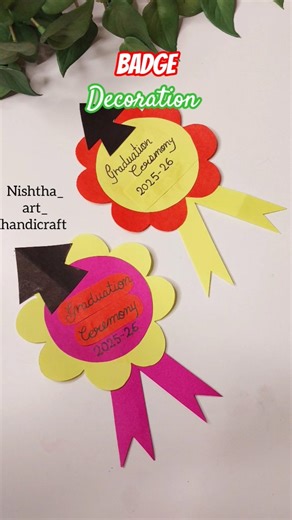 🎓 Graduation Ceremony 2025–26 #trending#diy#FarewellDecoration#PaperCraft