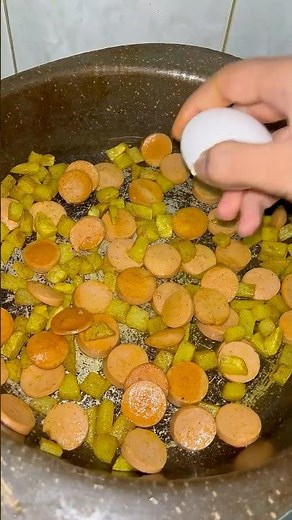 One-Pan Dorm Recipe 💸The Easiest Student Meal EVER #shortsfood