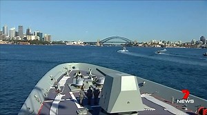 8.6K views · 31 reactions | An Adelaide built air warfare destroyer has arrived at its new home in Sydney. Once commissioned, the Brisbane will be able to shoot down enemy planes and missiles more than 150km away. www.7plus.com.au/news #auspol #7News | 7NEWS Adelaide | Facebook