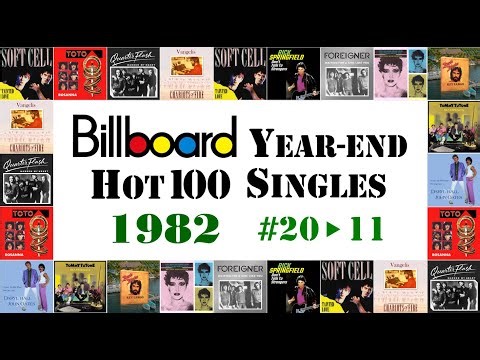 Billboard Year-End Hot 100 singles of 1982 / #20 to #11