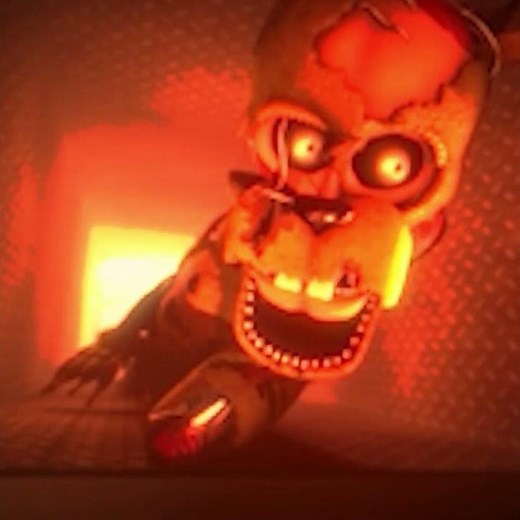 FNAF Afton warns Freddy but he burns down Office
