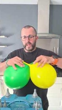Quick tip for tying latex balloons like a pro #shorts