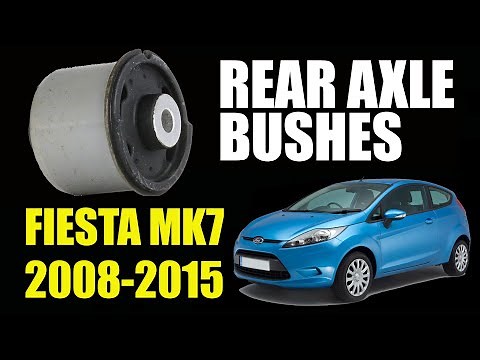 Ford Fiesta Mk7 Rear Axle Bush Replacement | Beginner’s DIY Tutorial (No Garage Needed!)