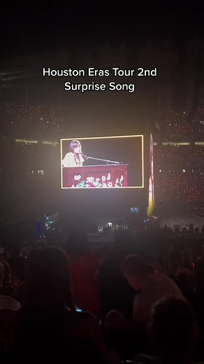 Taylor Swift Surprise Song Performance at Houston Eras Tour