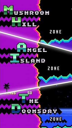 Sonic 3 A.I.R., but "Hysteria Title Cards" Mod! 🐦‍🔥 Sonic 3 A.I.R. Mods Shorts #sonicshorts