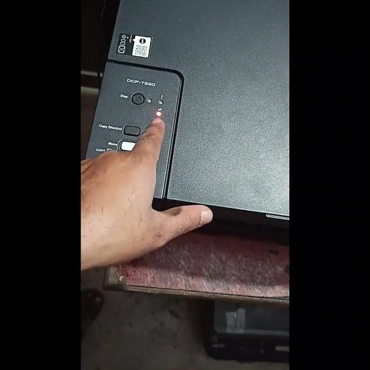 DCP-T220 - Check the Print Quality || Brother DCP-T220 | How to Print a Nozzel Check | Test Page