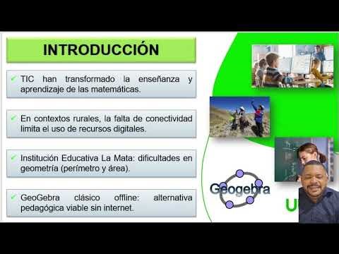 Integración de herramientas digitales como GeoGebra clásico offline para fortalecer el aprendizaje.