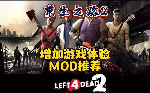 【求生之路2】增加个人游戏体验MOD推荐！附带创意工坊筛选翻译~ #steam游戏 #求生之路2 #多人联机