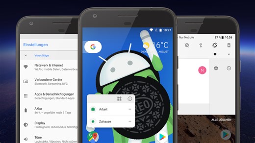 Android 8.0 Oreo im Test