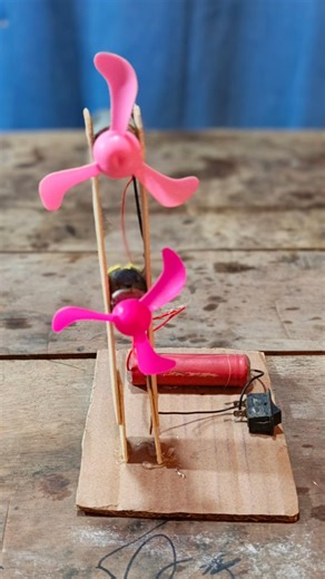 How to make Mini Fan At Home / @Miniinventions1