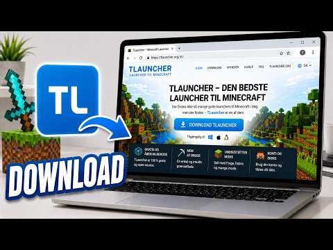Sådan DOWNLOADER du Minecraft Launcher | Sådan INSTALLERER du den officielle Minecraft Launcher