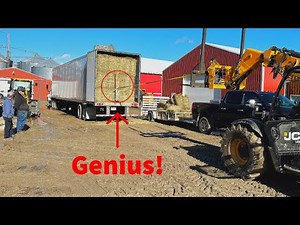 Unloading a Van Trailer (VERY Creative Process)