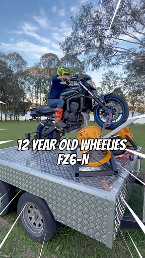10K views · 71 reactions | 12 Year Old Wheelies Fz6-N #yamaha #wheelie #wheeliemachine #clutchup #stunt #fz6 #bikelovers | Wild Wheelies | Facebook