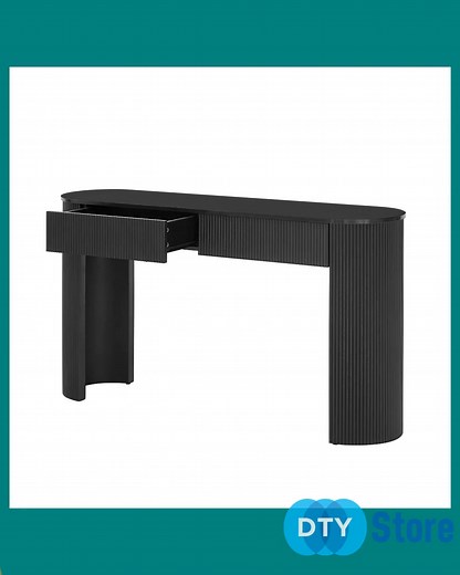 Elevate your space with style and functionality! ✨ Introducing the TREXM Entryway Table, where modern design meets practicality. This stunning console features a fluted design, an elegant oval top, and two spacious drawers for all your essentials. 🖤 Imagine walking into a beautifully organized entryway or living room that radiates confidence and charm! Transform your routine with a touch of sophistication at just $334.88! Ready to make a statement? You know you want one. 😉 #EntrywayStyle #Mode